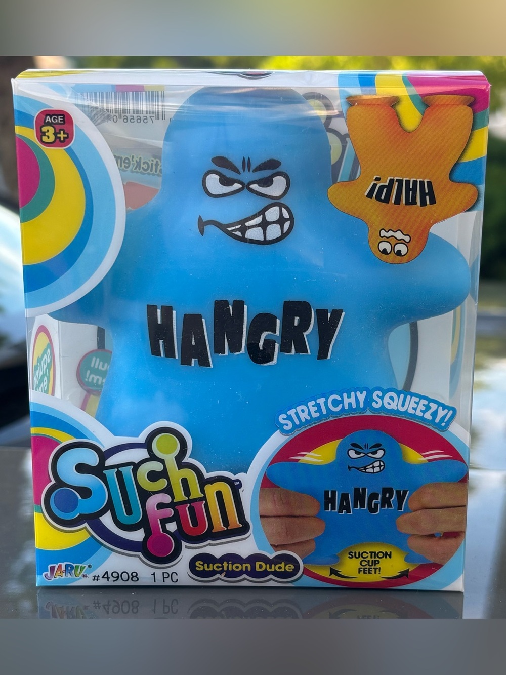 Jaru Such Fun Stretchy Squeezy Blue Hangry